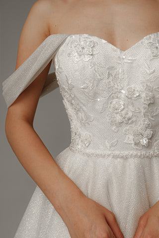 Sparkly Wedding Dress Sylph - Olivia Bottega