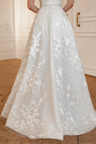 2 in 1 Wedding Dress Ebba With Detachable Divon Skirt - Olivia Bottega