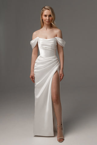 Wedding Dress Dakota With Detachable Straps - Olivia Bottega