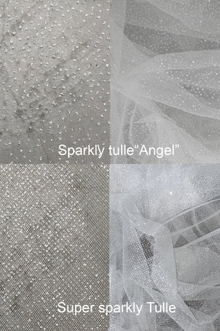 SET №8 - Tulle For Veils | Fabric Sample - Olivia Bottega