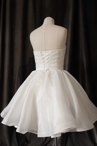 Organza Wedding Dress Fountana - Olivia Bottega