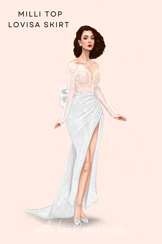 Dress Sketch - Olivia Bottega