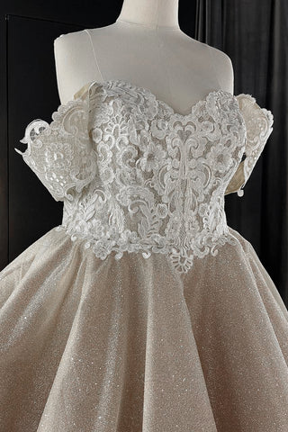 Tea Length Lace Wedding Dress Elise - Olivia Bottega