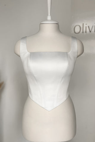 Square Neckline Corset Olla - Olivia Bottega