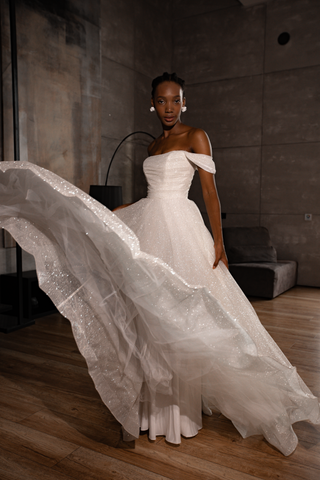 Sparkle Wedding Dress Amelia - Olivia Bottega