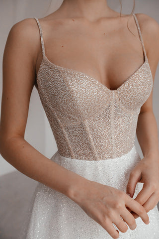 Sparkle Wedding Dress Freya - Olivia Bottega