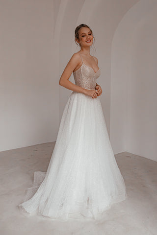 Sparkle Wedding Dress Freya - Olivia Bottega