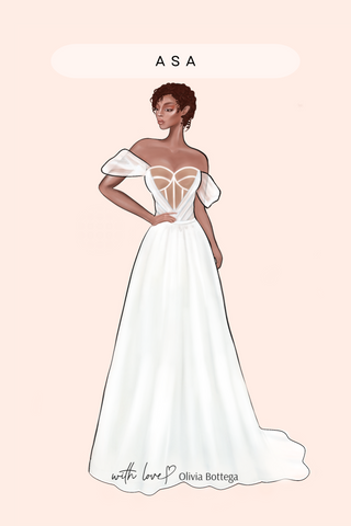 Dress Sketch - Olivia Bottega