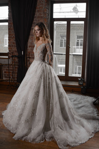 Sparkly Ball Gown Batist - Olivia Bottega