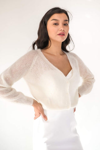 Bridal cardigan С214 - oliviabottega