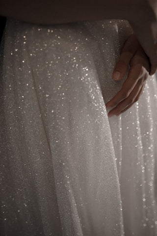 Plus Size Glitter Wedding Dress Heist - Olivia Bottega