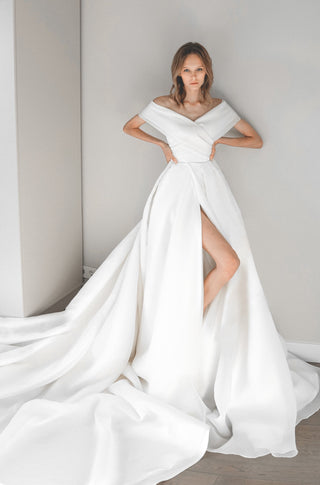 Organza Wedding Dress Cardi - Olivia Bottega