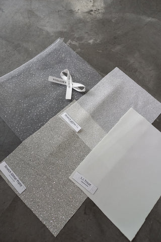 SET №4 -  Minimalistic Li | Fabric Sample - Olivia Bottega