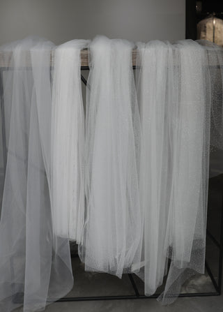 SET №8 - Tulle For Veils | Fabric Sample - Olivia Bottega