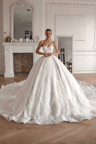 Lace Ball Gown Elmi - Olivia Bottega