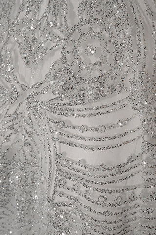 2 in 1 Sparkly Wedding Dress Tirion - Olivia Bottega